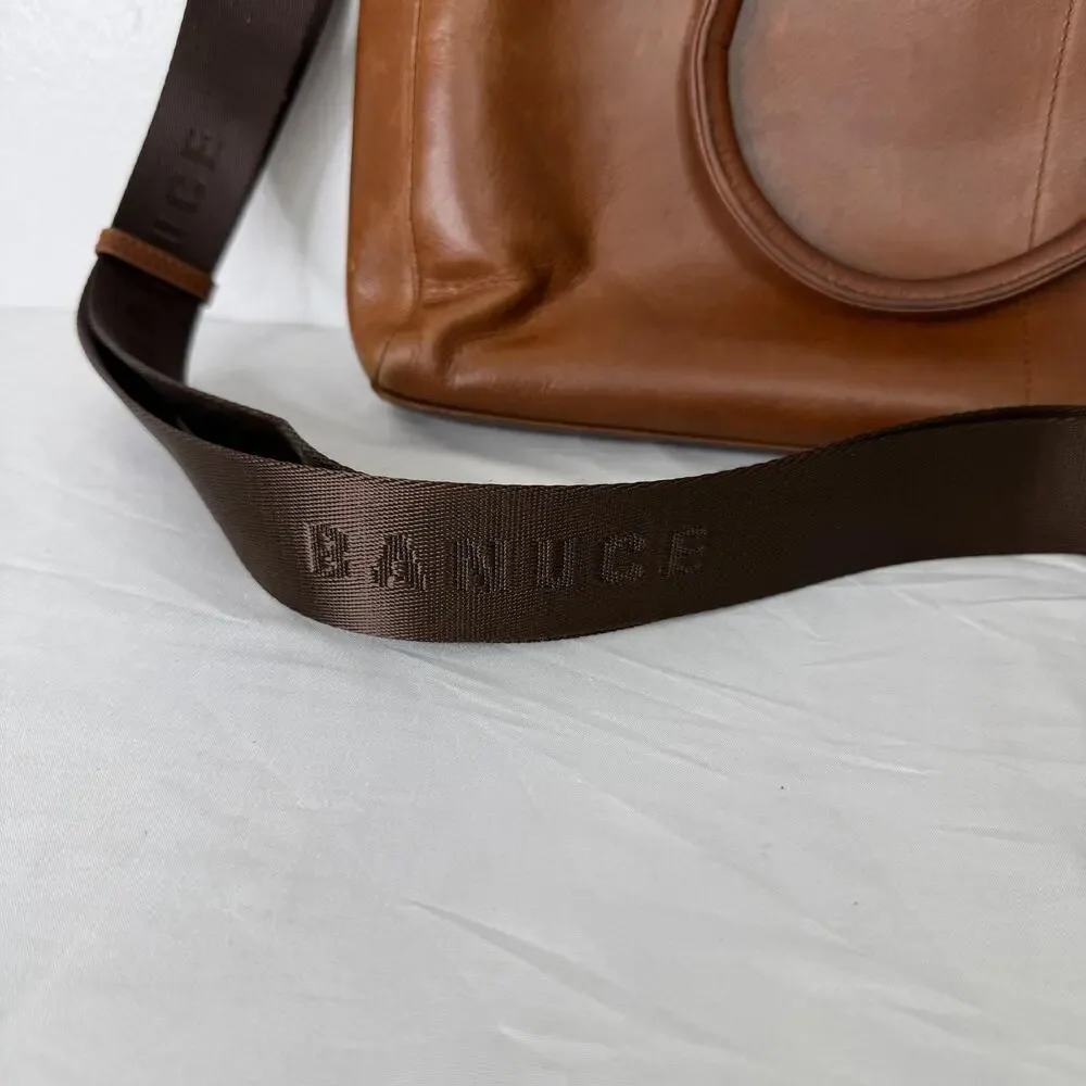 Banuce leather briefcase